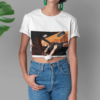 GTR lady playera con nudo